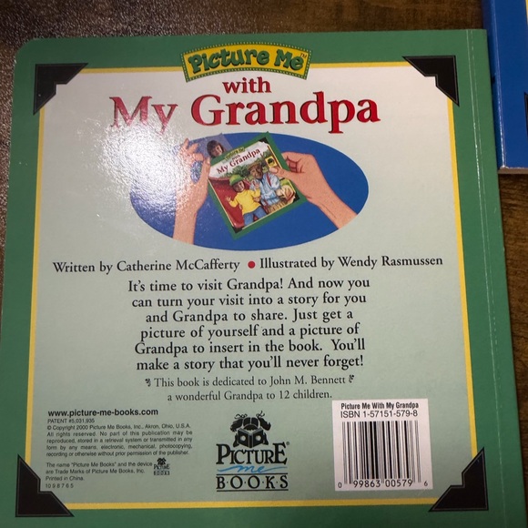 Picture Me with My Grandpa & Grandma. PAIR - Picture 2 of 7